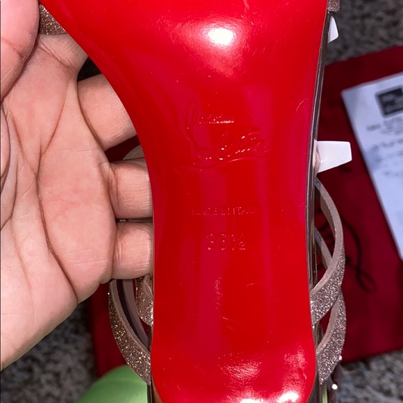 Renee 85 Glitter Louboutin - Picture 4 of 9